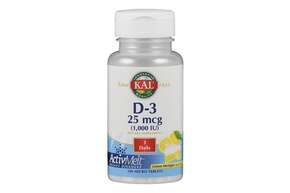 Supplementa Vitamin D3 1000 i.E. ActivMelt Tabletten, A-Nr.: 5597741 - 01