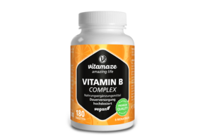 Vitamaze Vitamin B Complex hochdosiert vegan, A-Nr.: 5179334 - 01