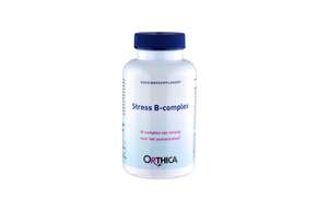 Sie sehen eine Packung Stress B Complex Tabletten Tabletten Orthica, Produktbild: 01 Stress B Complex Tabletten Tabletten Orthica, A-Nr.: 5395931 - 01