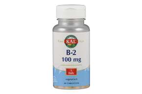 Sie sehen eine Packung Supplementa Vitamin B2 Riboflavin 100 mg Tabletten, Produktbild: 01 Supplementa Vitamin B2 Riboflavin 100 mg Tabletten, A-Nr.: 5396161 - 01