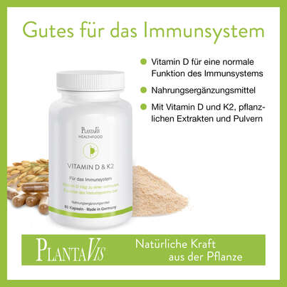 Vitamin D &amp; K2 Kapseln, A-Nr.: 4488501 - 03