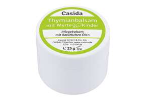 Sie sehen eine Packung Thymianbalsam mit Myrte für Kinder, Produktbild: 01 Thymianbalsam mit Myrte für Kinder, A-Nr.: 4352724 - 01
