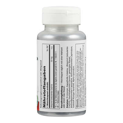 Supplementa Ubiquinol CoQ10 50 mg Weichkapseln, A-Nr.: 5597965 - 02