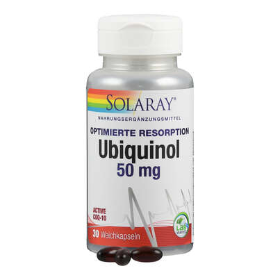 Supplementa Ubiquinol CoQ10 50 mg Weichkapseln, A-Nr.: 5597965 - 04