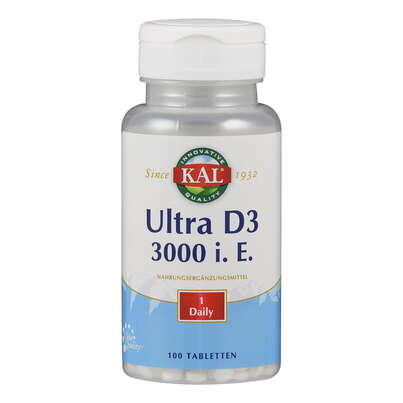 Supplementa Ultra D3 3.000 I.E. Tabletten, A-Nr.: 5395658 - 01