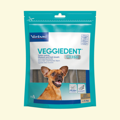 Veggiedent Fr3sh XS - Kaustreifen für Hunde bis 5 kg Körpergewicht, A-Nr.: 4877645 - 03