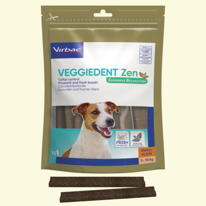 Veggiedent Zen S - Kaustreifen für Hunde von 5 bis 10 kg Körpergewicht, A-Nr.: 5174928 - 03