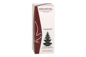 Sie sehen eine Packung DRAPAL® Tannini Hustensirup Flasche, Produktbild: 01 DRAPAL® Tannini Hustensirup Flasche, A-Nr.: 1492092 - 01