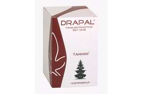 Sie sehen eine Packung DRAPAL® Tannini Hustensirup Glas mit Faltschachtel, Produktbild: 01 DRAPAL® Tannini Hustensirup Glas mit Faltschachtel, A-Nr.: 0612306 - 01