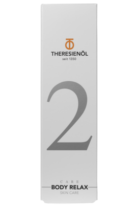 Sie sehen eine Packung THERESIENÖL Care 2 - Body Relax, Produktbild: 01 THERESIENÖL Care 2 - Body Relax, A-Nr.: 4727561 - 01