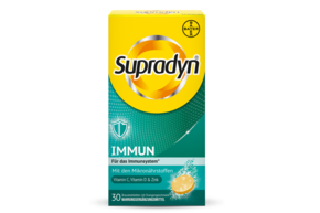 Sie sehen eine Packung Supradyn® IMMUN Brausetabletten, Produktbild: 01 Supradyn® IMMUN Brausetabletten, A-Nr.: 5662579 - 01