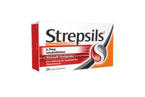 Strepsils Lutschtabletten Orange Zuckerfrei, A-Nr.: 4209174 - 01