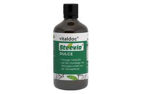 Sie sehen eine Packung vitaldoc® Steevia DULCE, Produktbild: 01 vitaldoc® Steevia DULCE, A-Nr.: 5619796 - 01