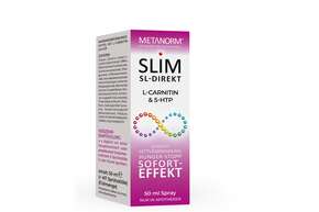 Sie sehen eine Packung SLIM DIREKT Spray METANORM®, Produktbild: 01 SLIM DIREKT Spray METANORM®, A-Nr.: 5619247 - 01