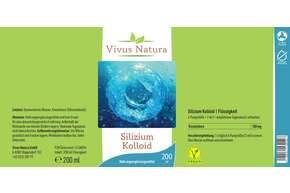 Sie sehen eine Packung Silizium Kolloid flüssig, Produktbild: 01 Silizium Kolloid flüssig, A-Nr.: 5758894 - 01
