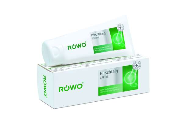 Sie sehen eine Packung RÖWO Hirschtalgcreme, Produktbild: 01 RÖWO Hirschtalgcreme, A-Nr.: 3726447 - 01