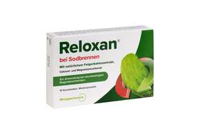 Sie sehen eine Packung Reloxan® Kautablette Minzgeschmack, Produktbild: 01 Reloxan® Kautablette Minzgeschmack, A-Nr.: 5510823 - 01