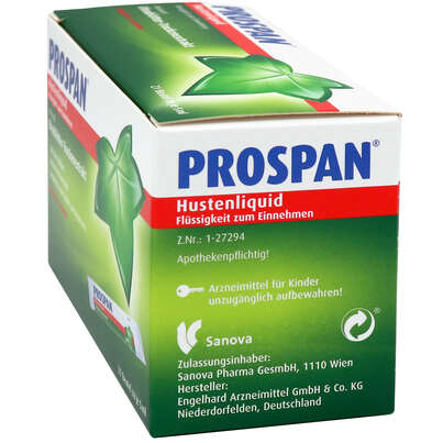 Prospan® Hustenliquid in der Flasche, A-Nr.: 4473511 - 03