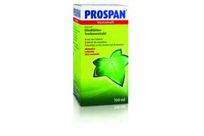 Sie sehen eine Packung Prospan® Hustensaft 100ml, Produktbild: 01 Prospan® Hustensaft 100ml, A-Nr.: 1321663 - 01