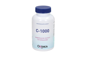 Sie sehen eine Packung C-1000 Tabletten Orthica, Produktbild: 01 C-1000 Tabletten Orthica, A-Nr.: 5598114 - 01