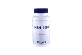 MSM - 1000 mg Tabletten Orthica, A-Nr.: 5598344 - 01