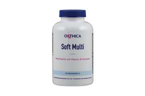 Sie sehen eine Packung Soft Multi Weichkapseln Orthica, Produktbild: 01 Soft Multi Weichkapseln Orthica, A-Nr.: 5395925 - 01
