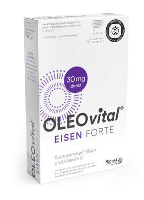 OLEOvital® Eisen Forte (Kapseln), A-Nr.: 4540265 - 02