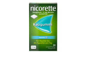 nicorette® Kaugummi icemint 2mg, A-Nr.: 3904222 - 01