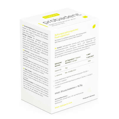 Nupure probadent Probiotikum bei Mundgeruch Lutschtabletten, A-Nr.: 5778922 - 02