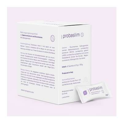 nupure probaslim mit Glucomannan und Bakterienkulturen, A-Nr.: 5779034 - 07