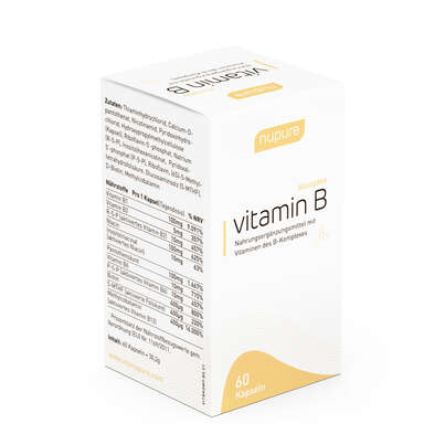 Nupure vitamin B-Komplex mit B12 + 7 B-Vitaminen, A-Nr.: 5779086 - 01