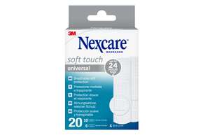 Nexcare™ Soft Touch Universal Pflaster, assortiert, 20/Packung, A-Nr.: 5386932 - 01