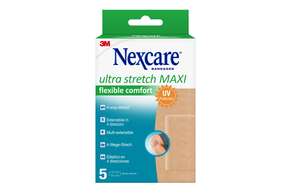 Nexcare™ Ultra Stretch MAXI Comfort Flexible Pflaster, 50 mm x 101 mm, 5/Packung, A-Nr.: 5436541 - 01