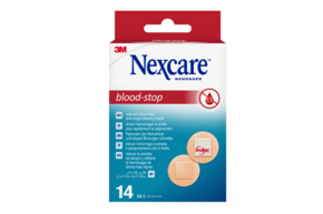 Nexcare™ Blood Stop Spots Blutstillende Pflaster, 22 mm, 14/Packung, A-Nr.: 5680620 - 01