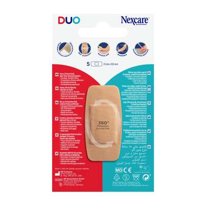 Nexcare™ DUO Pflaster MAXI, 51 mm x 102 mm, 5/Pack, A-Nr.: 5470176 - 03