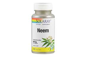 Sie sehen eine Packung Supplementa Neem-Blätter 400 mg Kapseln, Produktbild: 01 Supplementa Neem-Blätter 400 mg Kapseln, A-Nr.: 5574326 - 01
