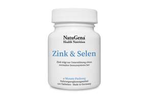 NatuGena Zink &amp;amp; Selen Tabletten, A-Nr.: 5404251 - 01