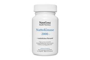 Sie sehen eine Packung NatuGena NattoKinase 2000 Kapseln, Produktbild: 01 NatuGena NattoKinase 2000 Kapseln, A-Nr.: 5699453 - 01