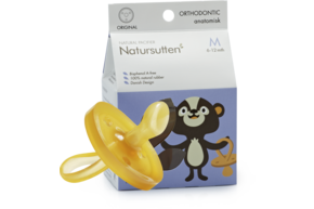 Sie sehen eine Packung Bio Schnuller Rundschild Zahngerecht Größe M, Produktbild: 01 Bio Schnuller Rundschild Zahngerecht Größe M, A-Nr.: 5568544 - 01