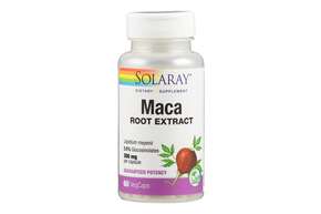 Sie sehen eine Packung Supplementa Maca Extrakt 300 mg Kapseln, Produktbild: 01 Supplementa Maca Extrakt 300 mg Kapseln, A-Nr.: 5574102 - 01