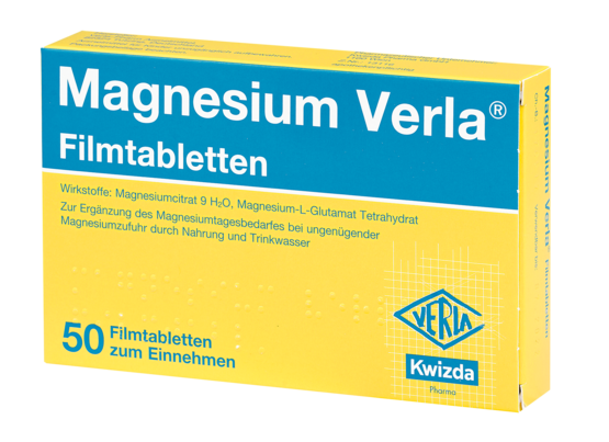 Magnesium Verla - Filmtabletten, A-Nr.: 0554201 - 01