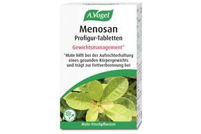 Sie sehen eine Packung A.Vogel Menosan Profigur-Tabletten, Produktbild: 01 A.Vogel Menosan Profigur-Tabletten, A-Nr.: 5082439 - 01