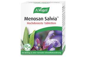 Sie sehen eine Packung A.Vogel Menosan Salvia, Produktbild: 01 A.Vogel Menosan Salvia, A-Nr.: 4296256 - 01