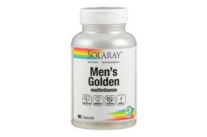 Sie sehen eine Packung Supplementa Men´s Golden Multi-Vita-Min Kapseln, Produktbild: 01 Supplementa Men´s Golden Multi-Vita-Min Kapseln, A-Nr.: 5574208 - 01