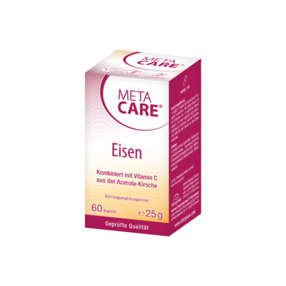 META-CARE® Eisen, 60 Kapseln, A-Nr.: 5246728 - 01