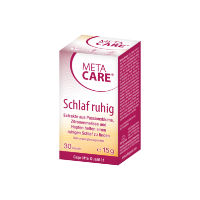 META-CARE® Schlaf Ruhig, 30 Kapseln, A-Nr.: 5591891 - 01