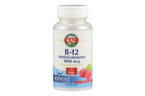 Sie sehen eine Packung Supplementa Methylcobalamin Vitamin B12 ActivMelt Lutschtabletten, Produktbild: 01 Supplementa Methylcobalamin Vitamin B12 ActivMelt Lutschtabletten, A-Nr.: 5396445 - 01