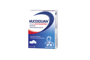 Mucosolvan® 15 mg - Lutschpastillen, A-Nr.: 3517991 - 01