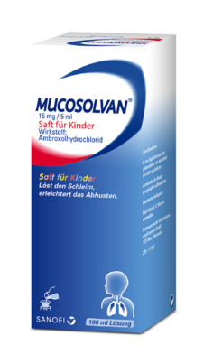Mucosolvan® 15 mg / 5 ml - Saft für Kinder, A-Nr.: 0727676 - 01