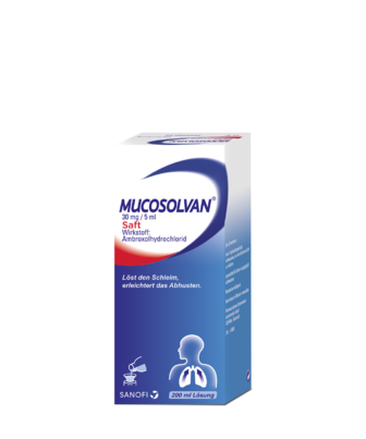 Mucosolvan® 30 mg/5 ml - Saft, A-Nr.: 3531608 - 01